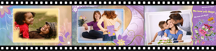 Mother's Day slideshow templates