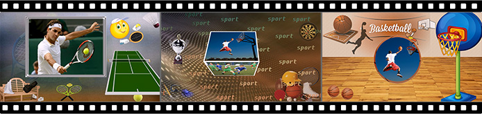 Sports slideshow templates