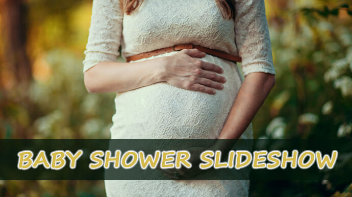 Baby Shower Slideshow Example