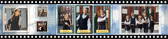 'Back to School' slideshow template