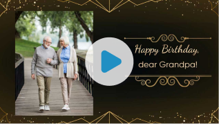 Make a birthday slideshow