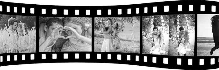 Black and white movie effect