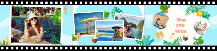 'By the Sea' slideshow template