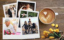 Choose the best photos for your wedding anniversary slideshow