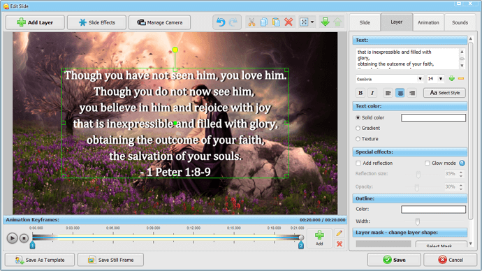 worship presentation software pc