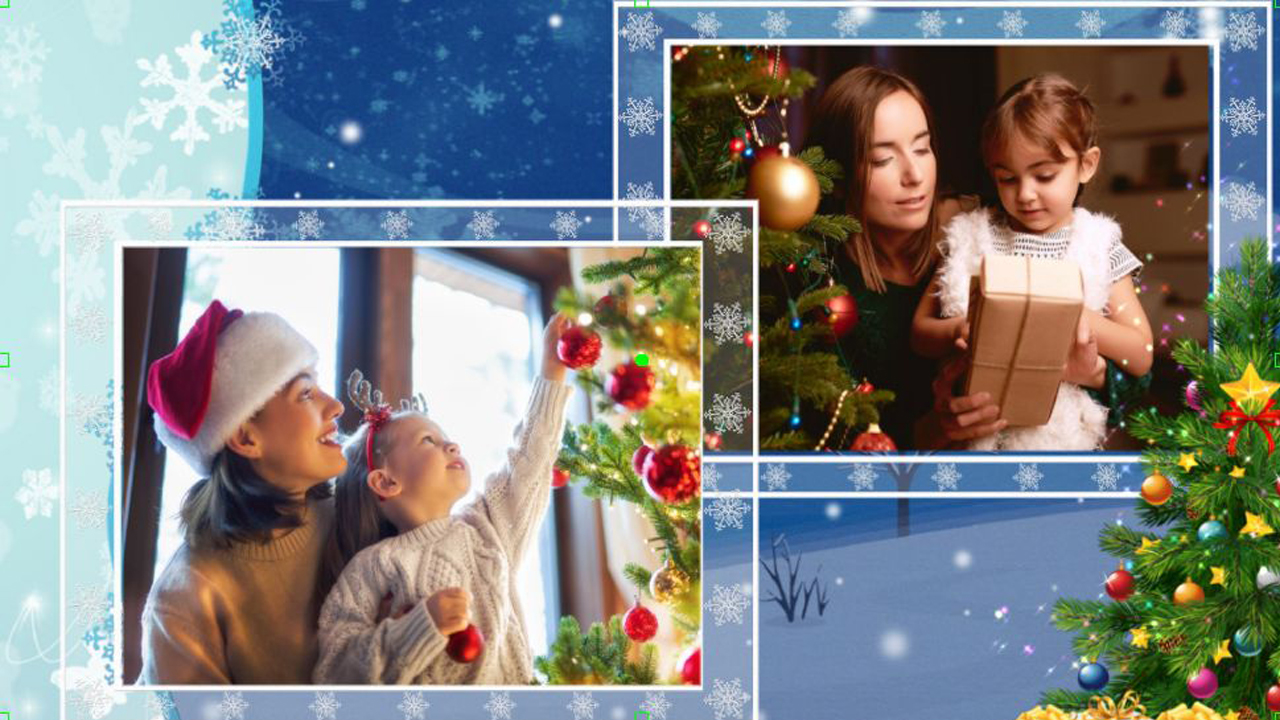 New Year slideshow templates