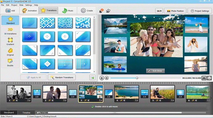 easy to use vidoe montage maker