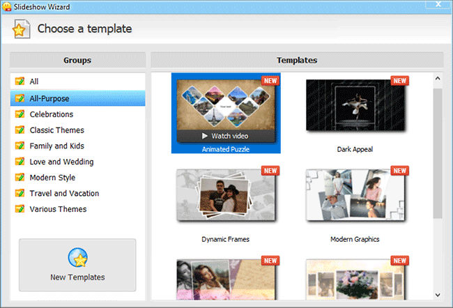 create slideshow windows 8
