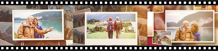 'Photo Memories' slideshow template