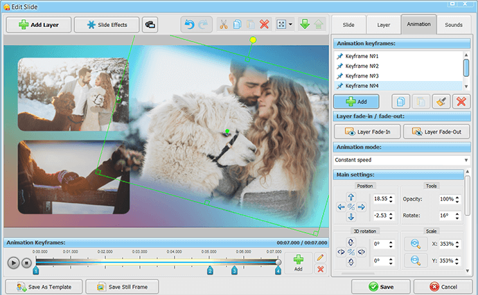 Need an Animated Collage Maker? Try SmartSHOW 3D for Free