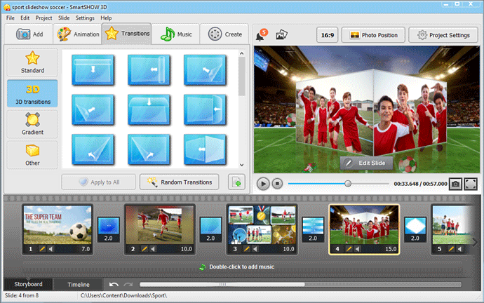 How to Make a Sports Slideshow Templates and Best Tips