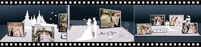 3D wedding album - wedding slideshow template