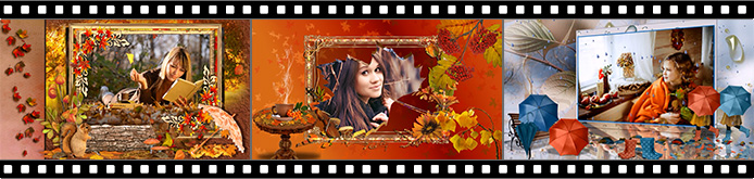 Autumn slideshow templates