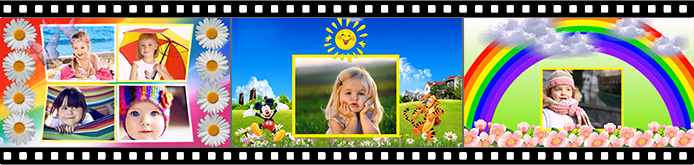 Baby slideshow templates