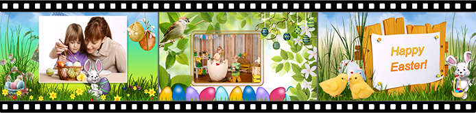 Easter slideshow templates