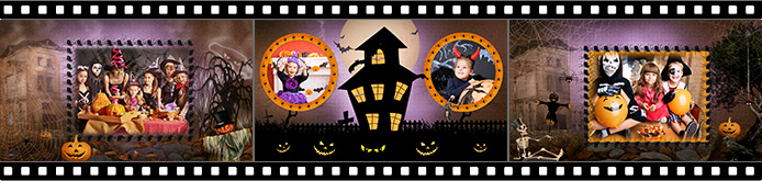 Halloween slideshow templates