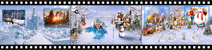 Winter Tale slideshow templates