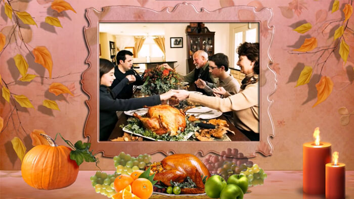 Thanksgiving Day Slideshow Example