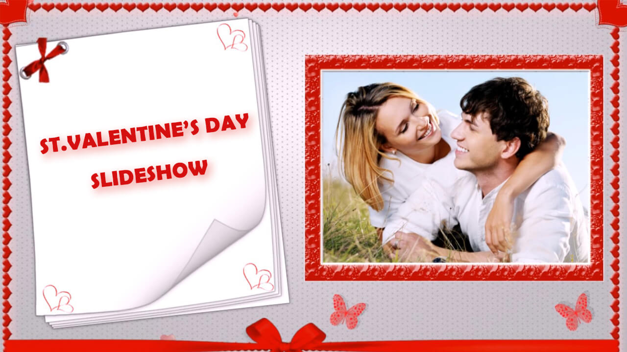 Valentine's Day Slideshow Example