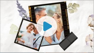 Make a wedding slideshow